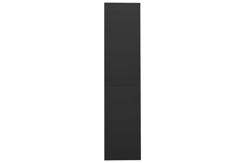 Toimistokaappi liukuovella antrasiitti 90x40x180 cm teräs - Säilytys - Kaappi - Säilytyskaappi - Toimistokaappi - Asiakirjakaappi