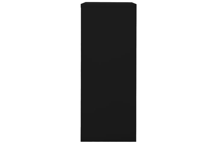 Toimistokaappi musta 90x40x102 cm teräs - Toimistokalusteet - Asiakirjakaappi