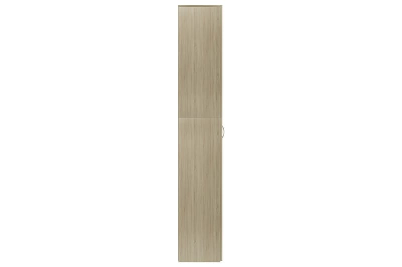 Toimistokaappi Sonoma-tammi 60x32x190 cm lastulevy - Ruskea - Säilytys - Kaappi - Säilytyskaappi - Toimistokaappi - Asiakirjakaappi