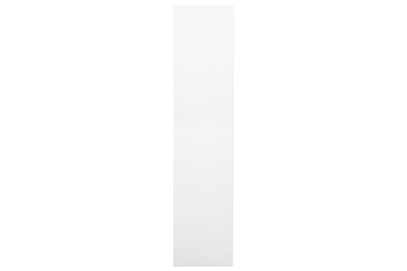 Toimistokaappi valkoinen 90x40x180 cm - Säilytys - Kaappi - Säilytyskaappi - Toimistokaappi - Asiakirjakaappi