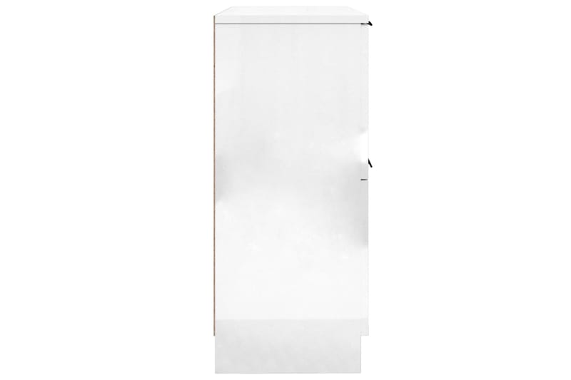 beBasic Senkki korkeakiilto valkoinen 30x30x70 cm tekninen puu - Valkoinen - Säilytys - Kaappi - Säilytyskaappi - Toimistokaappi - Asiakirjakaappi