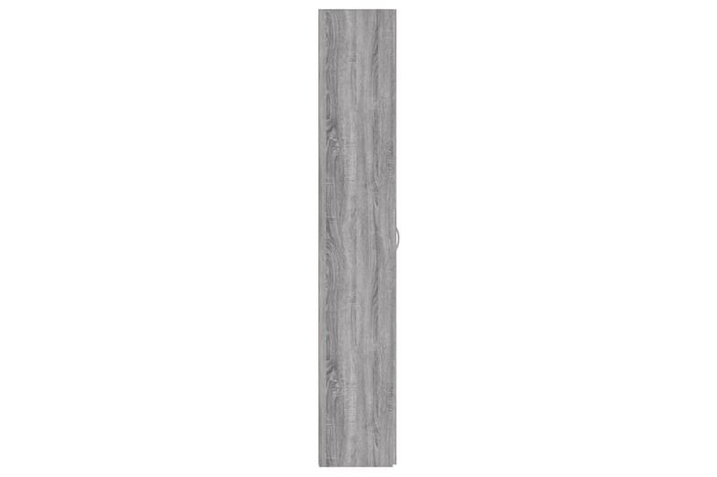 beBasic Toimistokaappi harmaa Sonoma 60x32x190 cm tekninen puu - Harmaa - Säilytys - Kaappi - Säilytyskaappi - Toimistokaappi - Arkistokaappi & kansiokaappi