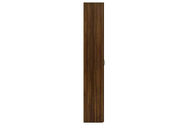 beBasic Toimistokaappi ruskea tammi 60x32x190 cm tekninen puu - Ruskea - Arkistokaappi & kansiokaappi