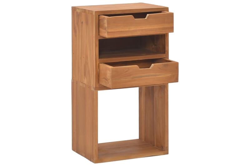 beBasic Varastokaappi 40x30x76 cm täysi tiikki - Ruskea - Säilytys - Kaappi - Säilytyskaappi - Toimistokaappi - Arkistokaappi & kansiokaappi
