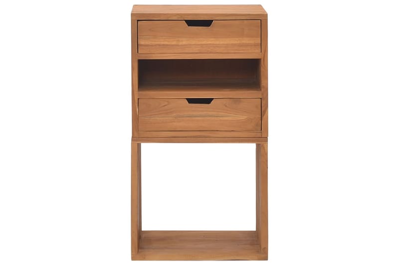 beBasic Varastokaappi 40x30x76 cm täysi tiikki - Ruskea - Säilytys - Kaappi - Säilytyskaappi - Toimistokaappi - Arkistokaappi & kansiokaappi