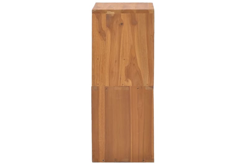 beBasic Varastokaappi 40x30x76 cm täysi tiikki - Ruskea - Säilytys - Kaappi - Säilytyskaappi - Toimistokaappi - Arkistokaappi & kansiokaappi