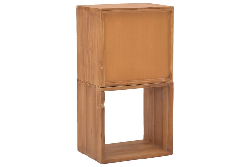 beBasic Varastokaappi 40x30x76 cm täysi tiikki - Ruskea - Säilytys - Kaappi - Säilytyskaappi - Toimistokaappi - Arkistokaappi & kansiokaappi