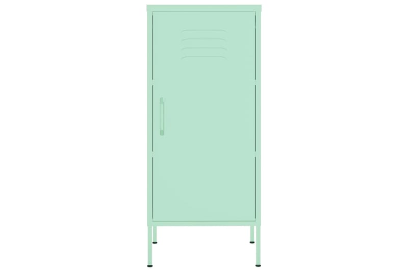 beBasic Varastokaappi minttu 42,5x35x101,5 cm teräs - Sininen - Säilytys - Kaappi - Säilytyskaappi - Toimistokaappi - Arkistokaappi & kansiokaappi