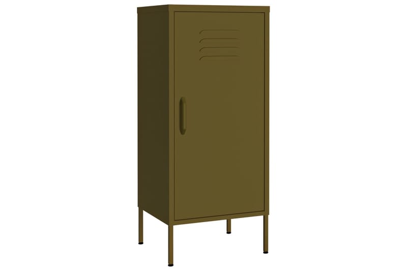 beBasic Varastokaappi oliivinvihreä 42,5x35x101,5 cm teräs - VihreÃ<br> - Säilytys - Kaappi - Säilytyskaappi - Toimistokaappi - Arkistokaappi & kansiokaappi