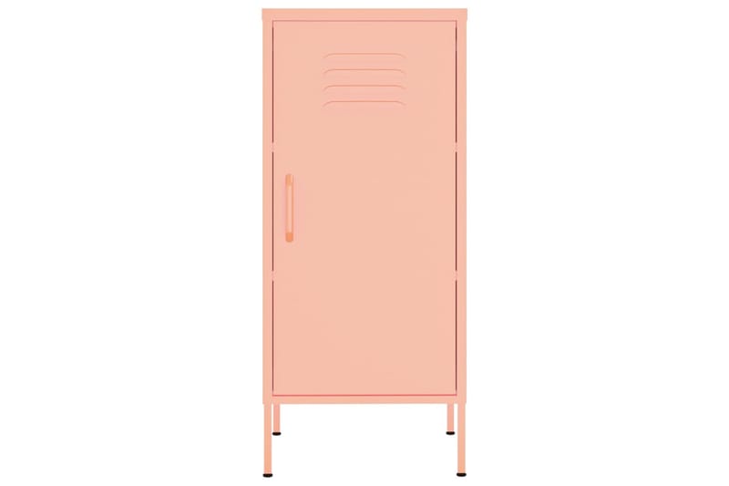 beBasic Varastokaappi pinkki 42,5x35x101,5 cm teräs - Pinkki - Säilytys - Kaappi - Säilytyskaappi - Toimistokaappi - Arkistokaappi & kansiokaappi