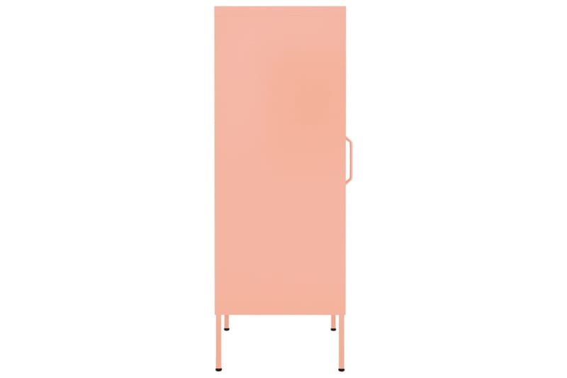 beBasic Varastokaappi pinkki 42,5x35x101,5 cm teräs - Pinkki - Säilytys - Kaappi - Säilytyskaappi - Toimistokaappi - Arkistokaappi & kansiokaappi
