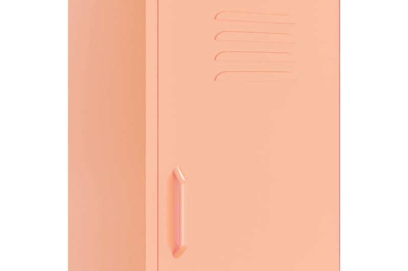 beBasic Varastokaappi pinkki 42,5x35x101,5 cm teräs - Pinkki - Säilytys - Kaappi - Säilytyskaappi - Toimistokaappi - Arkistokaappi & kansiokaappi