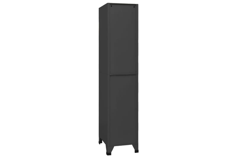 beBasic Pukukaappi antrasiitti 38x45x180 cm teräs - Antrasiitti - Säilytys - Kaappi - Säilytyskaappi - Toimistokaappi - Asiakirjakaappi