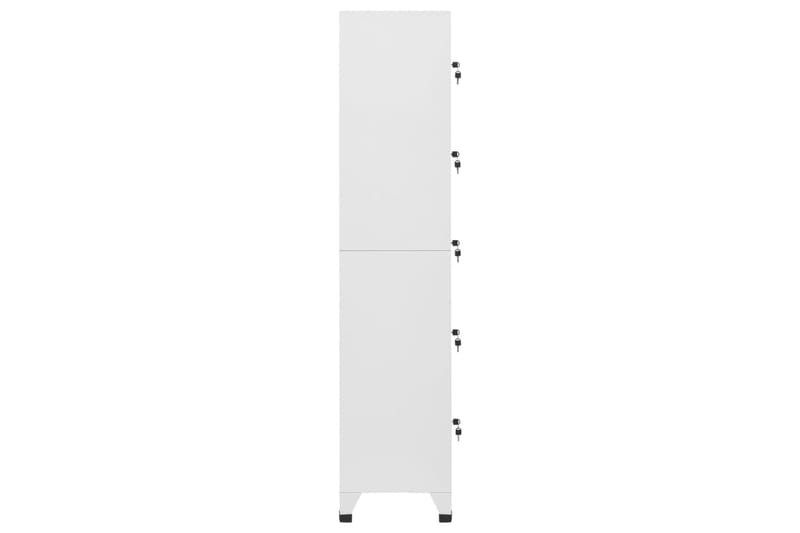 beBasic Pukukaappi vaaleanharmaa 38x40x180 cm teräs - Harmaa - Säilytys - Kaappi - Säilytyskaappi - Toimistokaappi - Asiakirjakaappi