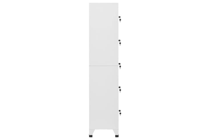 beBasic Pukukaappi vaaleanharmaa 38x40x180 cm teräs - Harmaa - Toimistokalusteet - Asiakirjakaappi