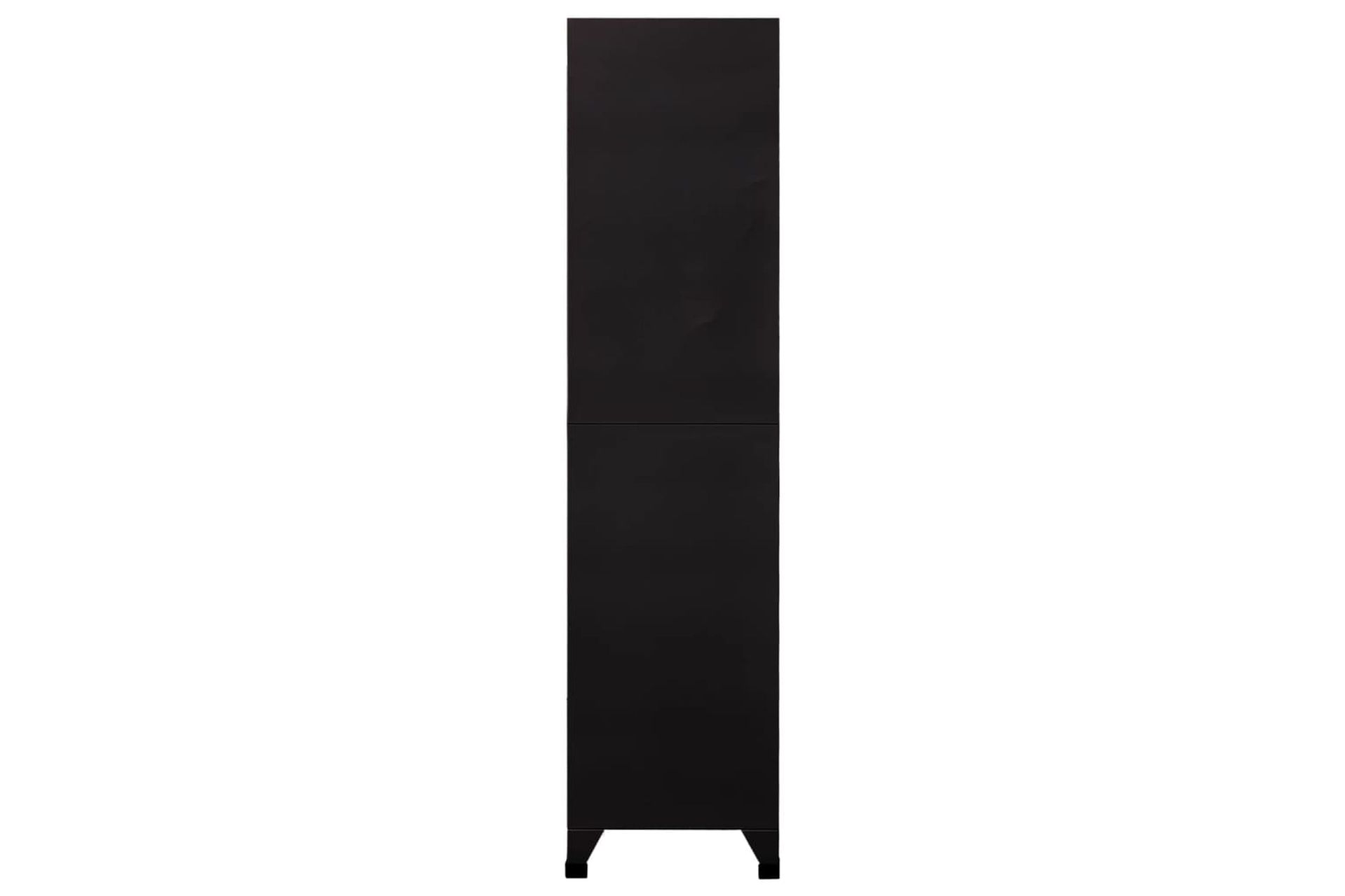 beBasic Pukukaappi musta 90x45x180 cm teräs - Musta - Säilytys - Kaappi - Säilytyskaappi - Toimistokaappi - Asiakirjakaappi