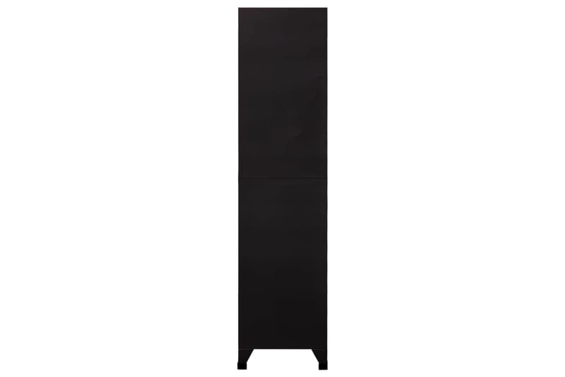 beBasic Pukukaappi musta 90x45x180 cm teräs - Musta - Säilytys - Kaappi - Säilytyskaappi - Toimistokaappi - Asiakirjakaappi