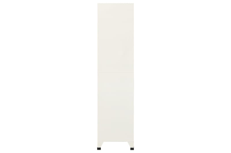 beBasic Pukukaappi harmaa ja sininen 90x45x180 cm teräs - Harmaa - Säilytys - Kaappi - Säilytyskaappi - Toimistokaappi - Asiakirjakaappi