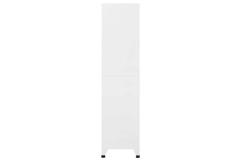 beBasic Pukukaappi valkoinen 90x40x180 cm teräs - Valkoinen - Säilytys - Kaappi - Säilytyskaappi - Toimistokaappi - Asiakirjakaappi