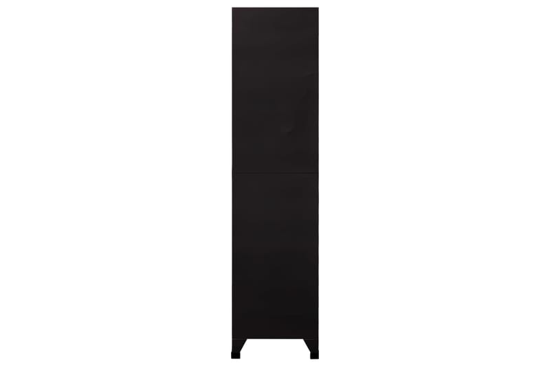 beBasic Pukukaappi musta 90x45x180 cm teräs - Musta - Säilytys - Kaappi - Säilytyskaappi - Toimistokaappi - Asiakirjakaappi