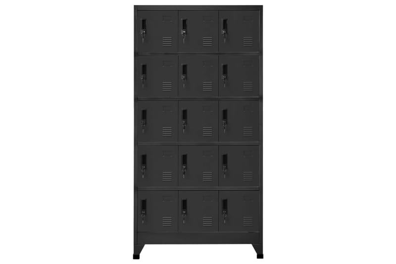 beBasic Pukukaappi antrasiitti 90x40x180 cm teräs - Antrasiitti - Säilytys - Kaappi - Säilytyskaappi - Toimistokaappi - Asiakirjakaappi