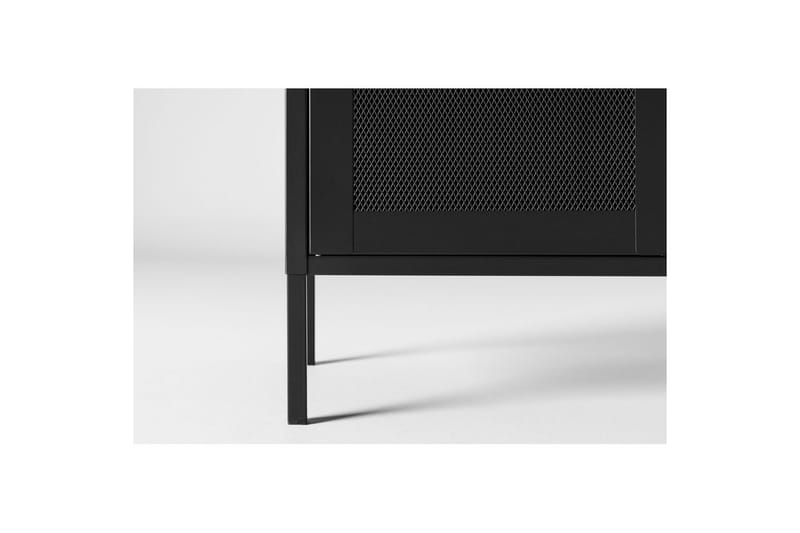 Kaappi Misha - Musta, 40x80x102 - Säilytys - Kaappi - Säilytyskaappi - Toimistokaappi - Asiakirjakaappi