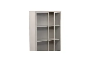 Kaappi Piring - beige - Säilytys - Kaappi - Vitriini