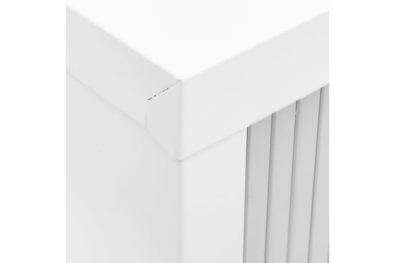 Liukuovikaappi harmaa 90x40x90 cm teräs - Harmaa - Säilytys - Kaappi - Säilytyskaappi - Toimistokaappi - Asiakirjakaappi