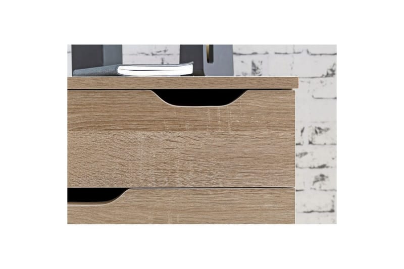 Rullakontti Wohnling 4 laatikkoa, peitetty lastulevy, pyörillä, moderni - Säilytys - Säilytyskalusteet - Lipasto - Laatikostot