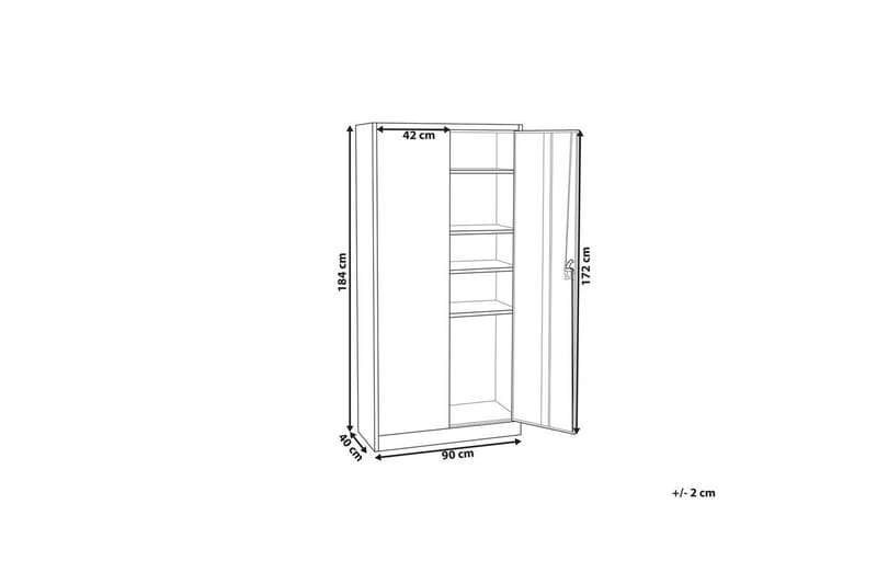 Toimistokaappi Feldspar - Säilytys - Kaappi - Säilytyskaappi - Toimistokaappi - Asiakirjakaappi