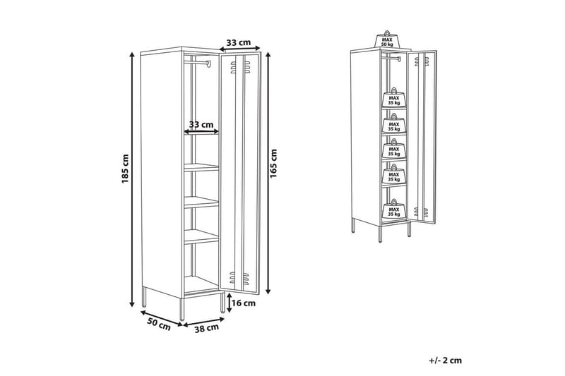Toimistokaappi Frome - Säilytys - Kaappi - Säilytyskaappi - Toimistokaappi - Asiakirjakaappi