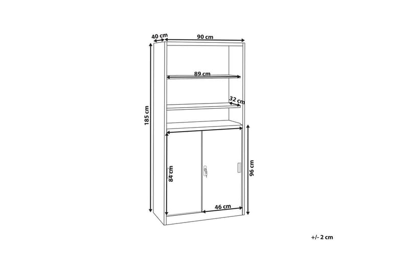 Toimistokaappi Muscovite - Säilytys - Kaappi - Säilytyskaappi - Toimistokaappi - Arkistokaappi & kansiokaappi
