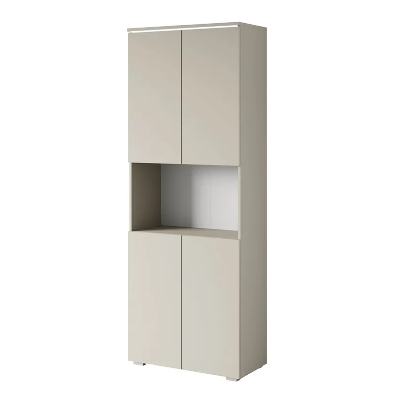 vaatekaappi Asiakirjakaappi VERA 70 + LED beige, undefined