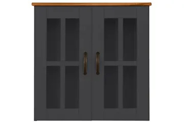 Alby Lääkekaappi 60x60x25 cm - Harmaa - Talo & remontointi - Keittiö & kylpyhuone - Keittiö & kodinhoitohuone - Keittiön sisustus - Keittiökaappi