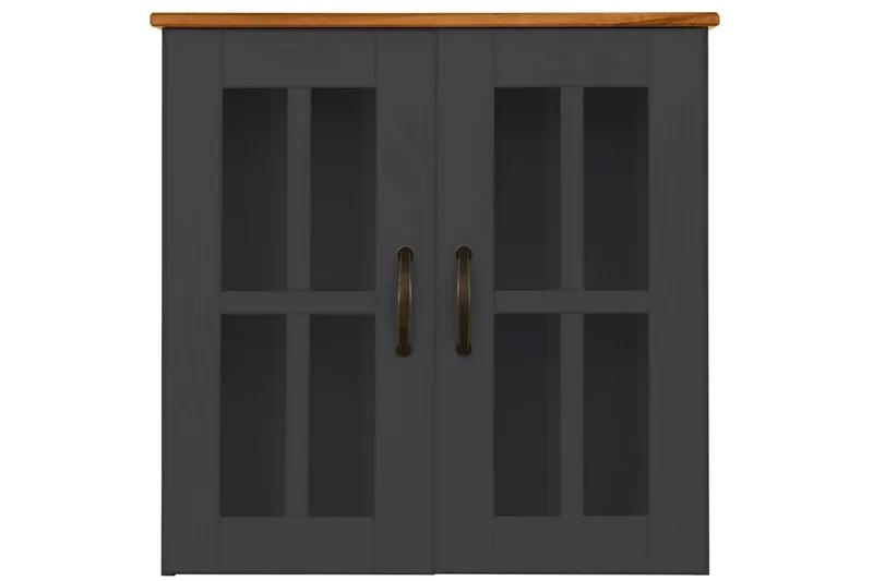 Alby Lääkekaappi 60x60x25 cm - Harmaa - Säilytys - Kaappi - Säilytyskaappi - Turvakaappi - Lääkekaappi