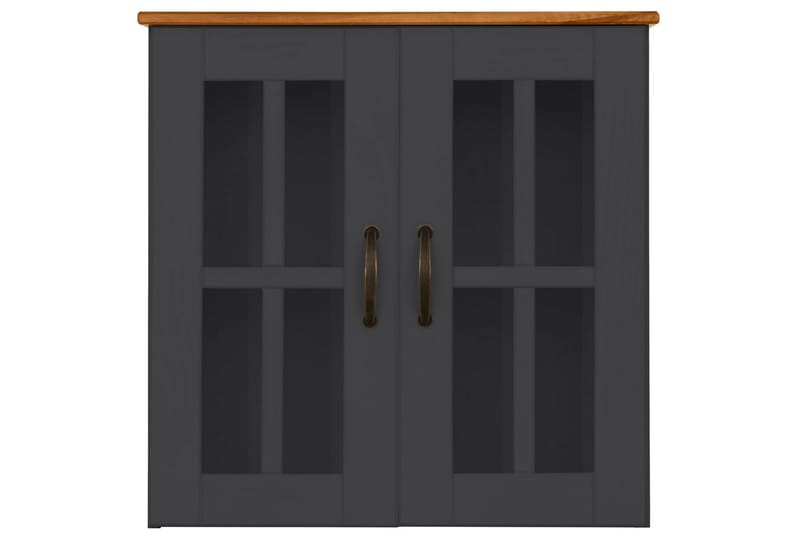 Alby Lääkekaappi 60x60x25 cm - Harmaa - Säilytys - Kaappi - Säilytyskaappi - Turvakaappi - Lääkekaappi