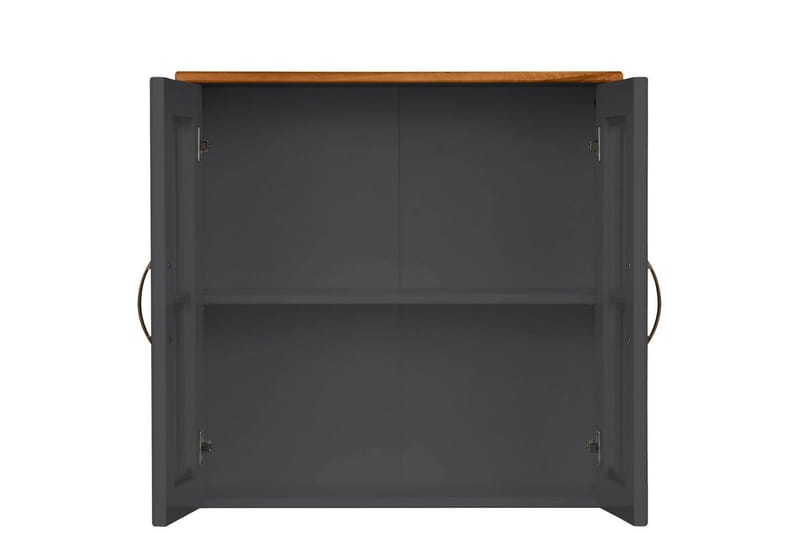 Alby Lääkekaappi 60x60x25 cm - Harmaa - Säilytys - Kaappi - Säilytyskaappi - Turvakaappi - Lääkekaappi