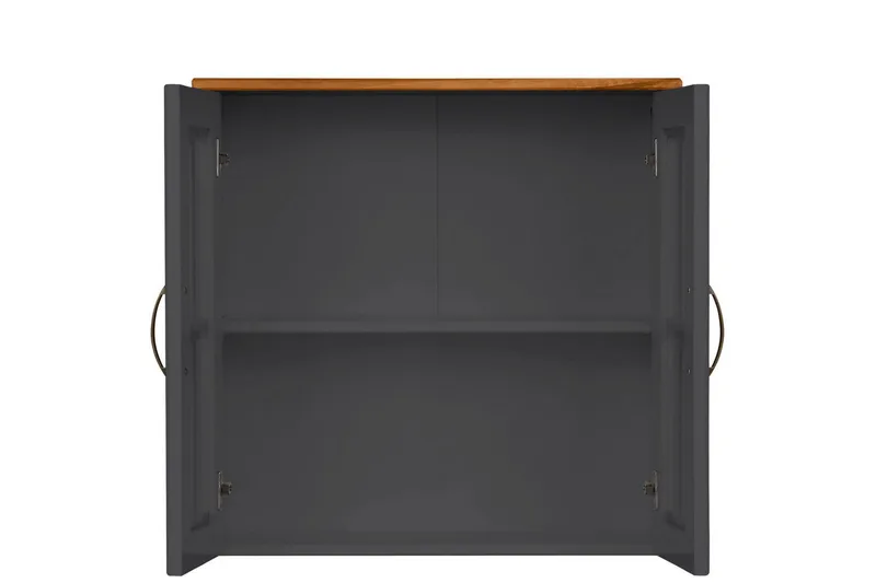 Alby Lääkekaappi 60x60x25 cm - Harmaa - Säilytys - Kaappi - Säilytyskaappi - Turvakaappi - Lääkekaappi