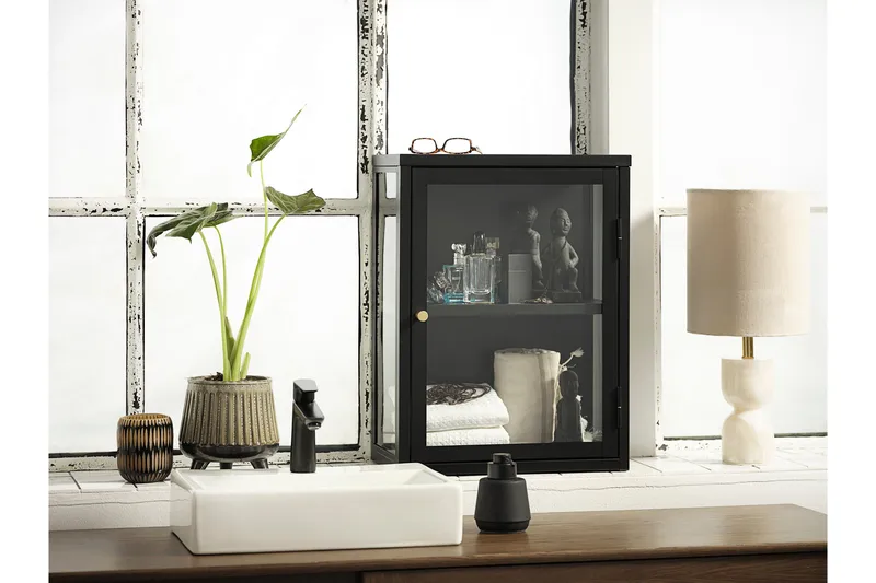 Anatole Lääkekaappi 45 cm - Musta - Säilytys - Kaappi - Säilytyskaappi