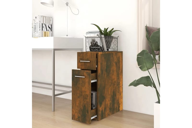 beBasic Apteekkarinkaappi savutammi 20x45,5x60 cm tekninen puu - Ruskea - Säilytys - Kaappi - Säilytyskaappi - Turvakaappi - Lääkekaappi