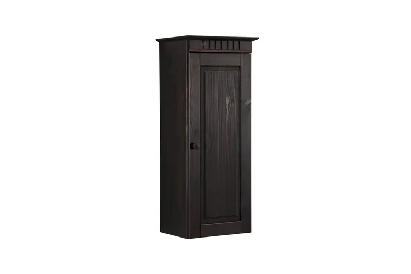 Lääkekaappi Loft24 Seinäkaappi Cubrix 1 ovi Havana/lakka, puuovi Brun, undefined