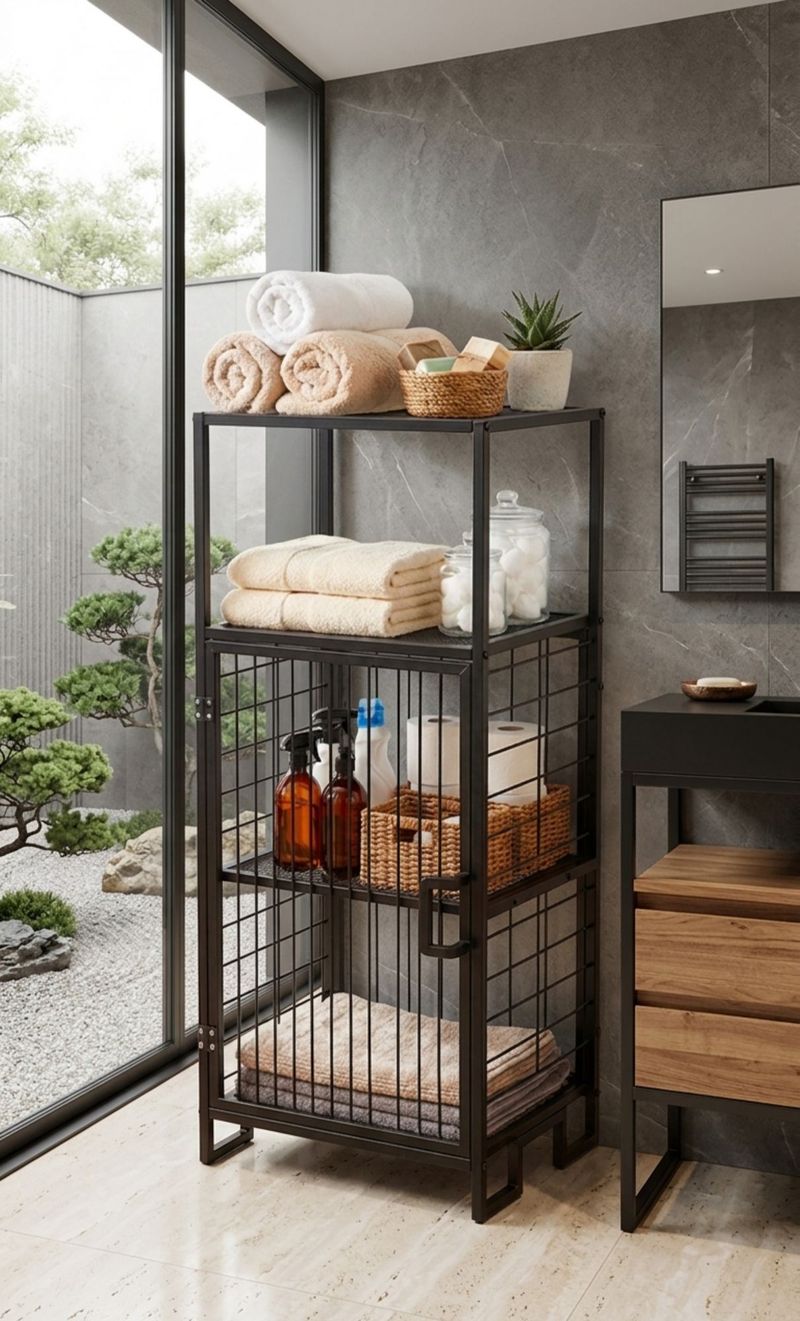 Multi Purpose Cabinet Hanah Home - Säilytys - Kaappi - Säilytyskaappi - Turvakaappi - Lääkekaappi