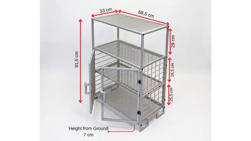 Multi Purpose Cabinet Hanah Home - Säilytys - Kaappi - Säilytyskaappi - Turvakaappi - Lääkekaappi