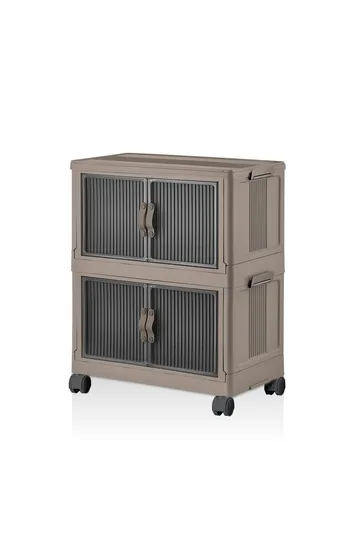 Monikäyttöinen kaappi Hanah Home Lavine 67 (32 x 67 x 56 cm) Vaaleansininen