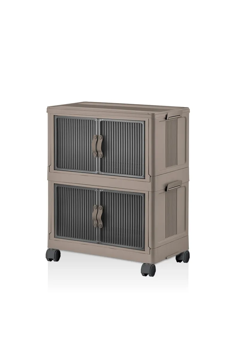 Monikäyttöinen kaappi Hanah Home Lavine 67 (32 x 67 x 56 cm) Vaaleansininen, undefined