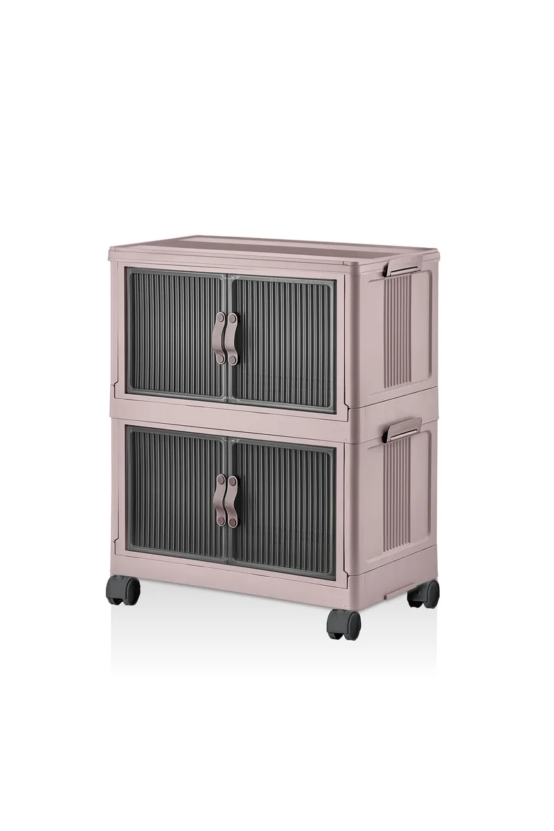 Monikäyttöinen kaappi Hanah Home Lavine 67 (32 x 67 x 56 cm) Puuteri, undefined