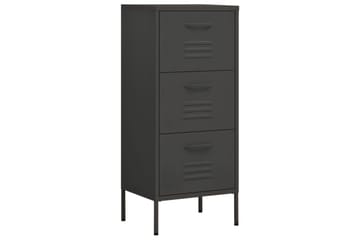 Varastokaappi antrasiitti 42,5x35x101,5 cm teräs - Säilytys - Kaappi - Säilytyskaappi