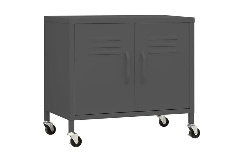 Varastokaappi antrasiitti 60x35x49 cm teräs - Antrasiitti - Säilytys - Kaappi - Säilytyskaappi
