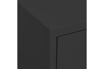 Varastokaappi antrasiitti 80x35x101,5 cm teräs - Säilytys - Kaappi - Säilytyskaappi