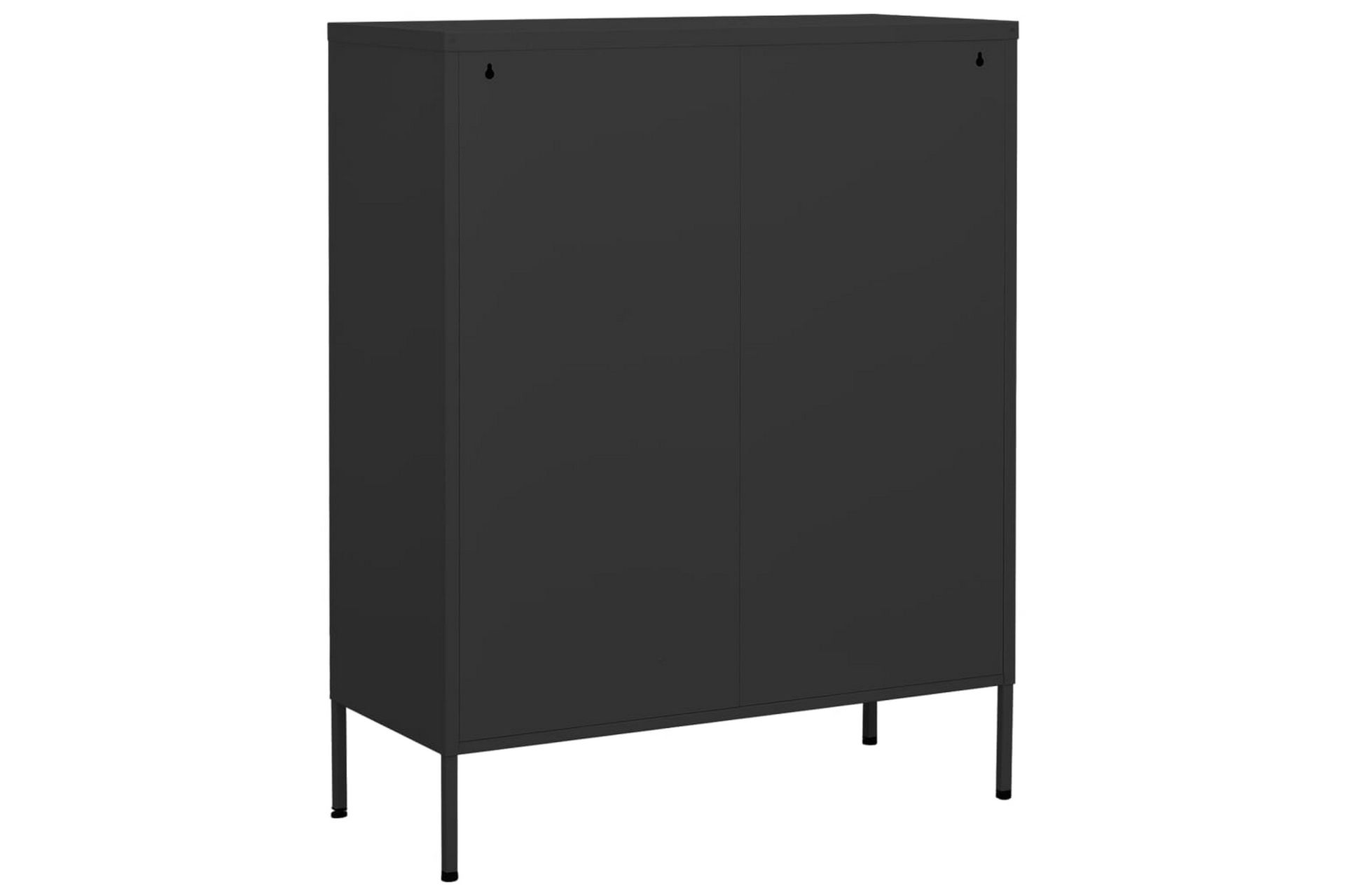 Varastokaappi antrasiitti 80x35x101,5 cm teräs - Säilytys - Kaappi - Säilytyskaappi